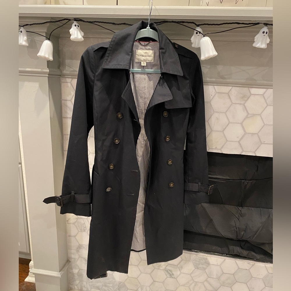 Banana Republic Trench Coat xs